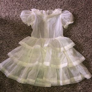 Off White sheer dress